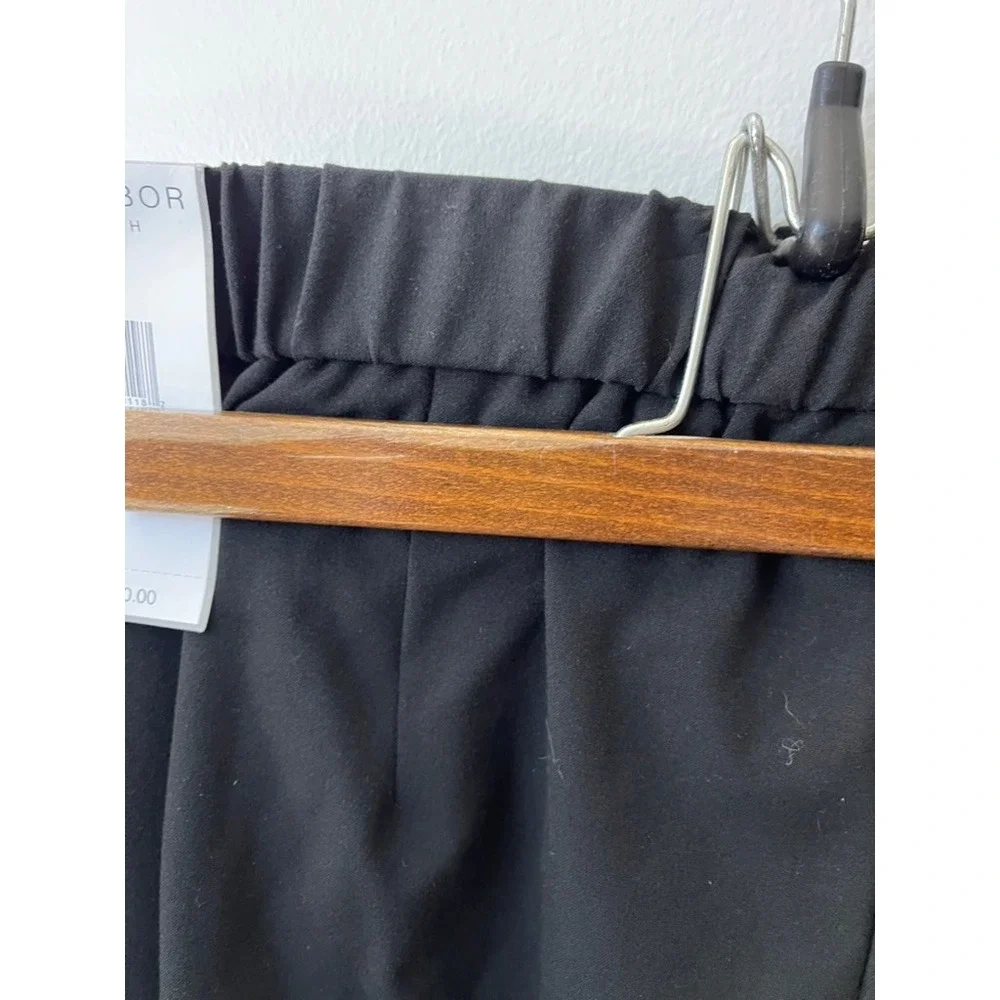 Sag Harbor Stretch Woman Black Pull On Tapered Pants Plus Size 22W New With Tags